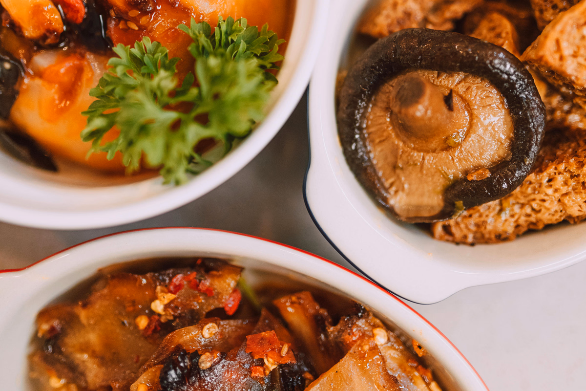 Asian Mushroom Sauté