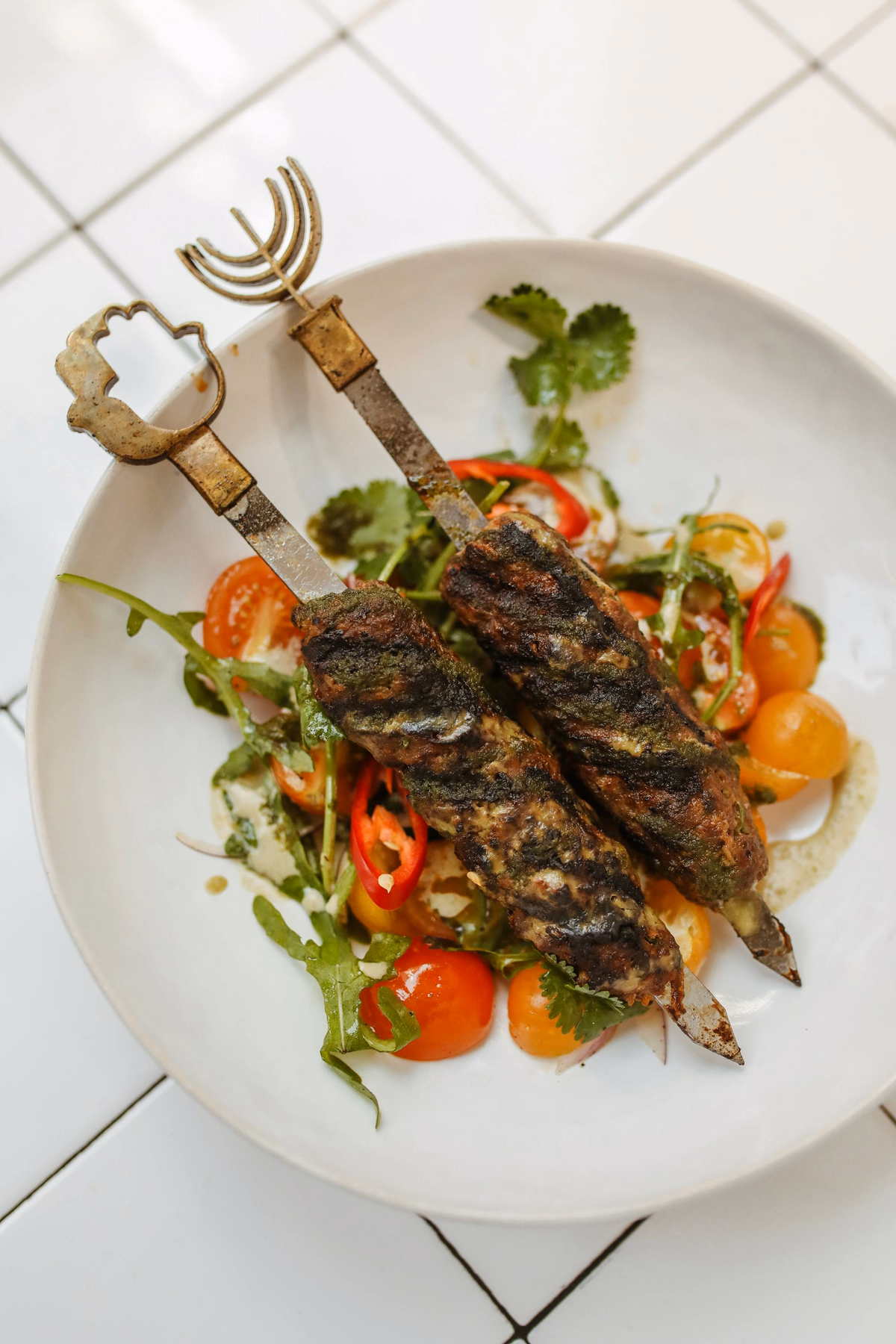 Ground Lamb Salad