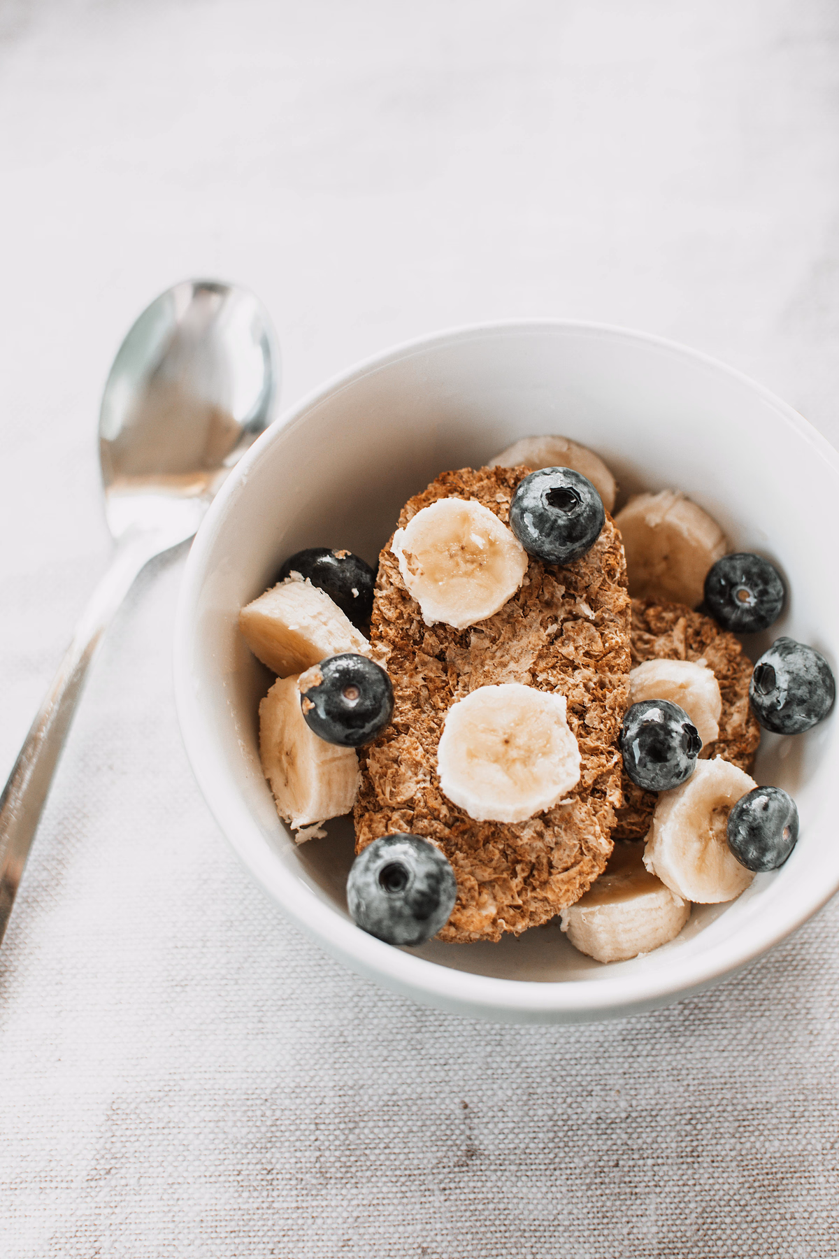 High Fiber Cereal with Blueberries