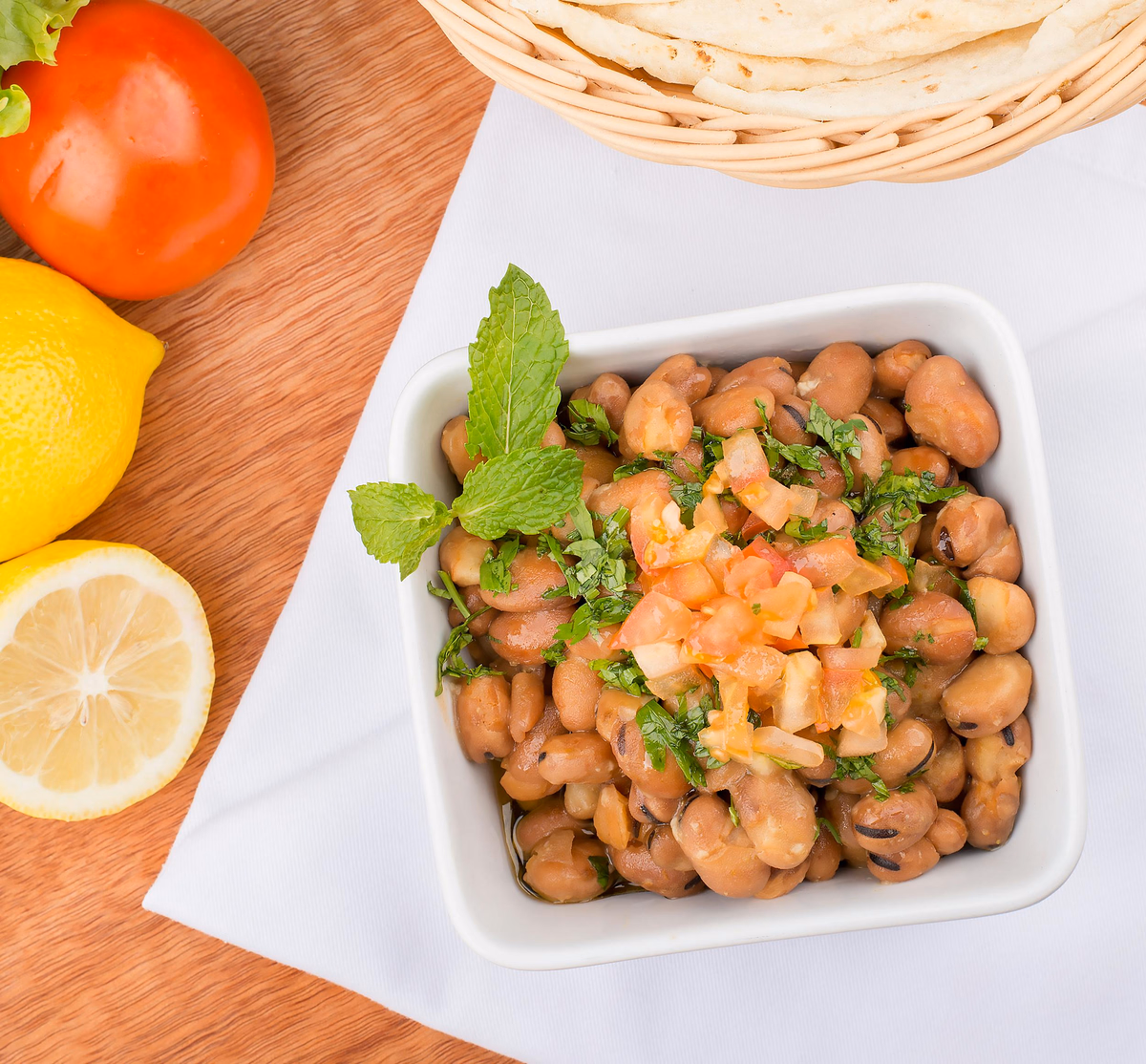 Minted Garbanzo Bean Salad