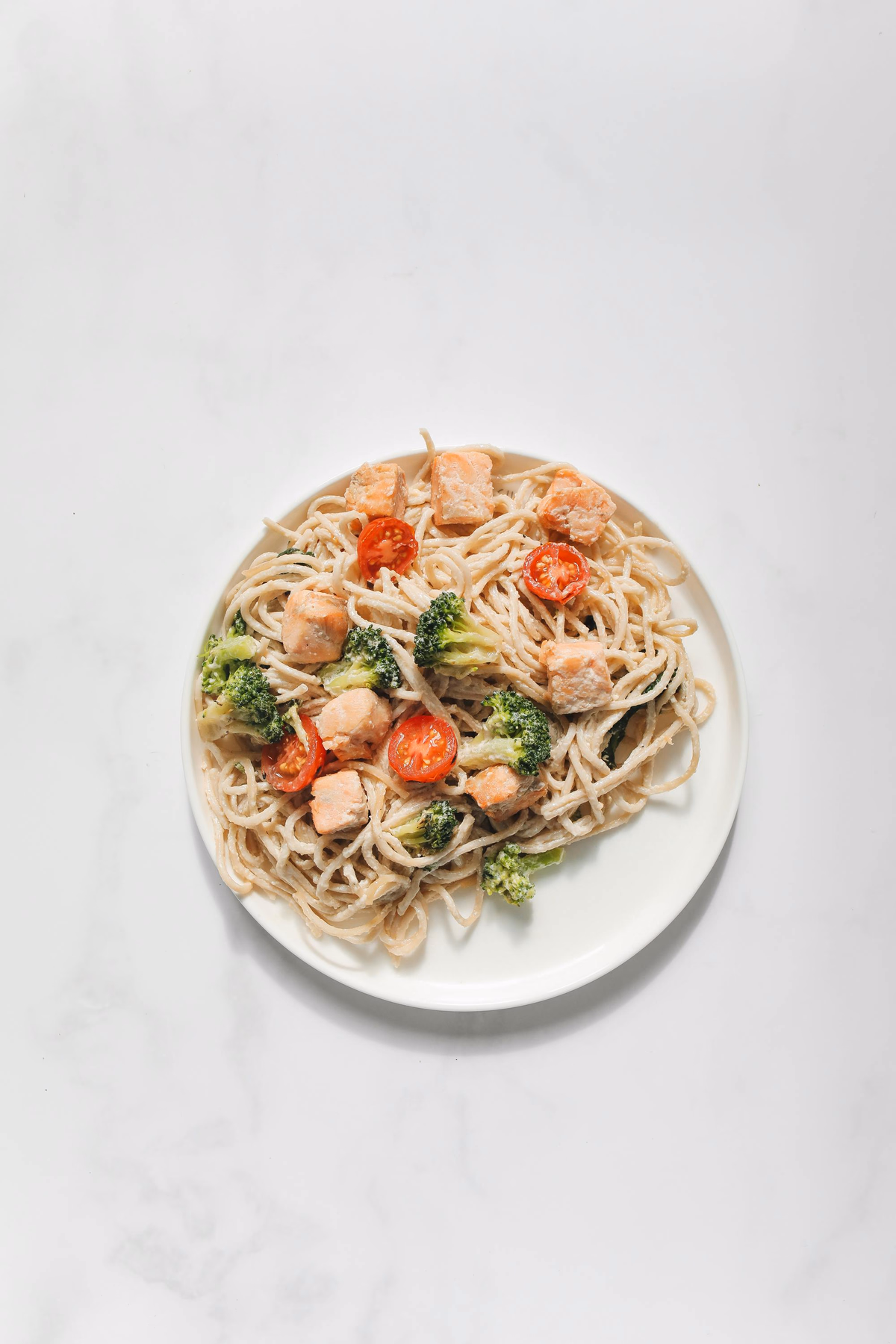 Pasta with Broccoli, Sundried Tomatoes and Roasted Peppers