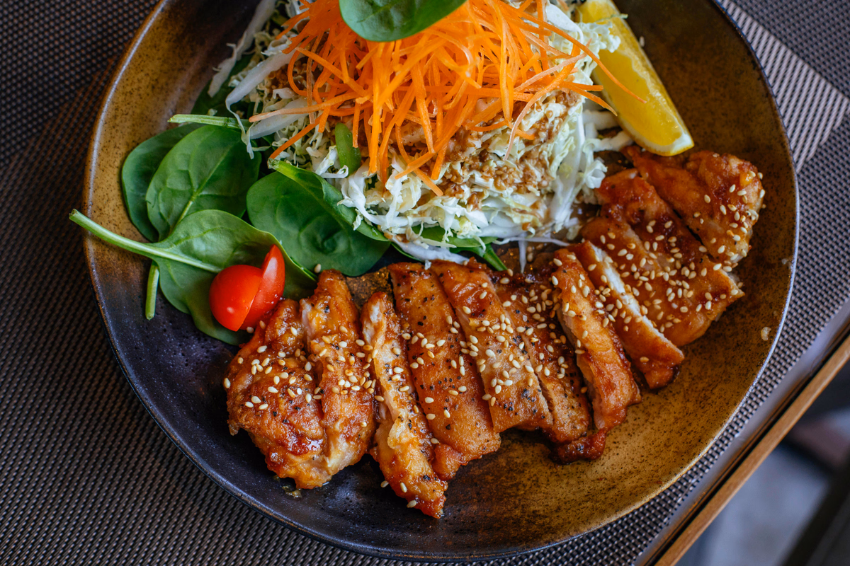 Sesame Braised Chicken & Cabbage