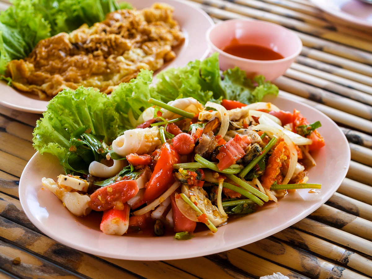 Spicy Mediterranean Salad