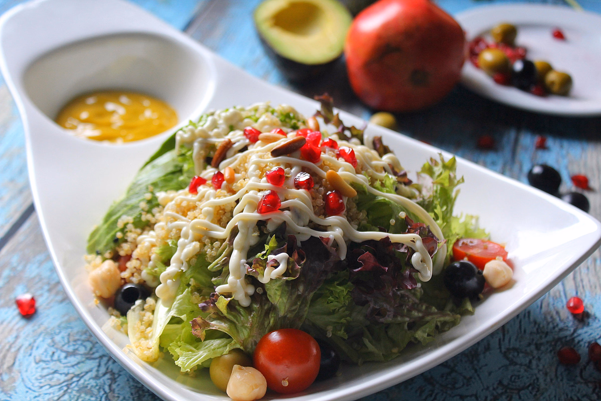 Warm Quinoa Salad